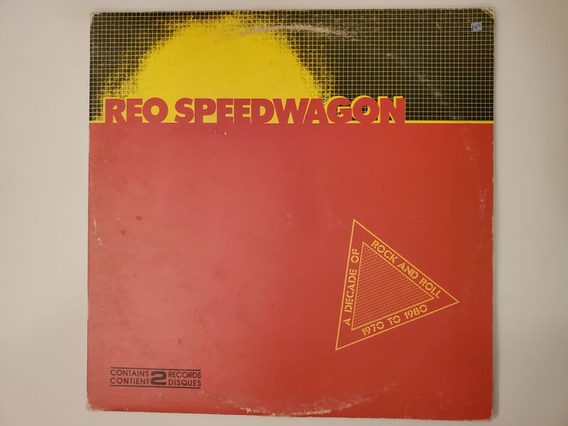 REO Speedwagon A Decade of Rock and Roll: 1970 to 1980 vinyl record